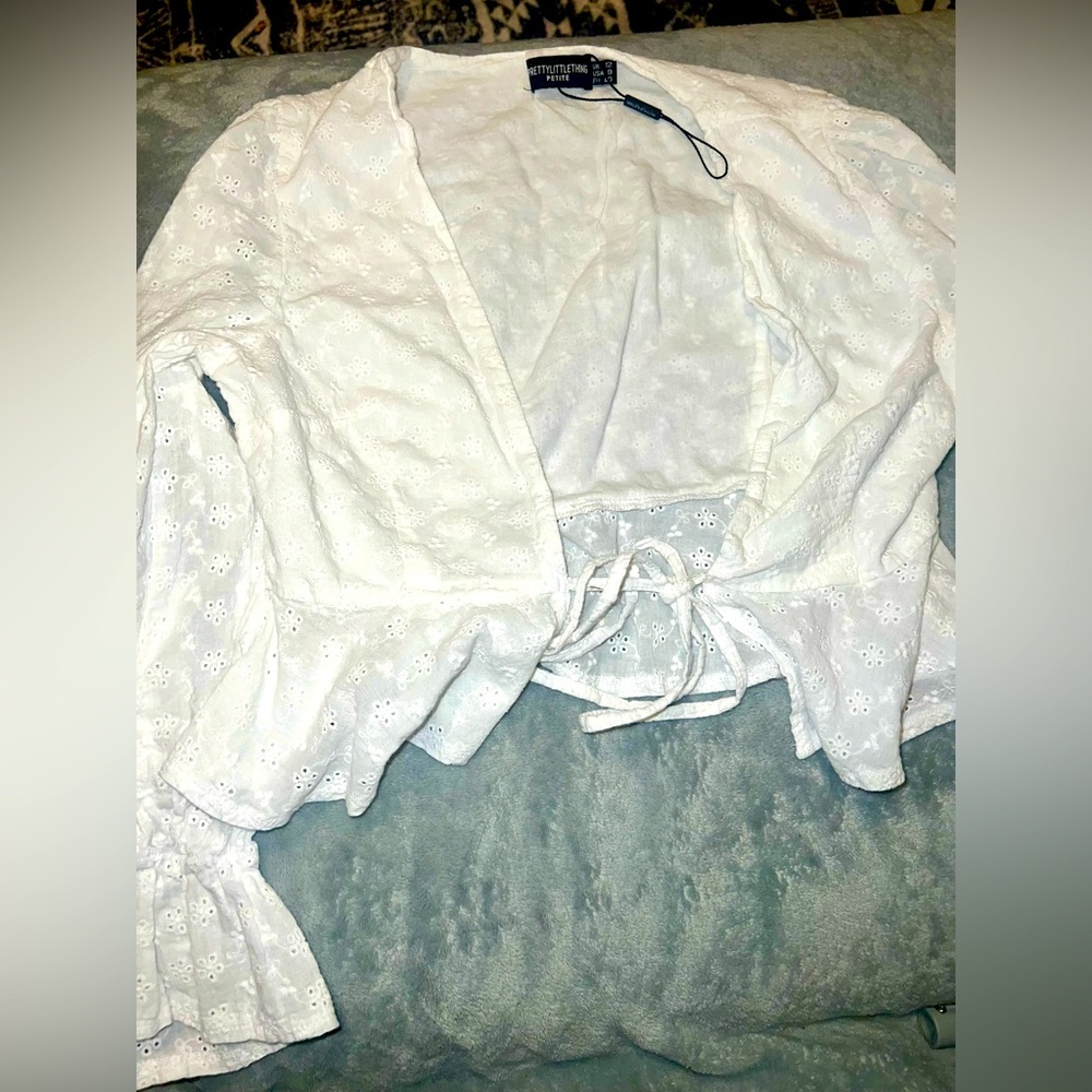 Two piece short and blouse set